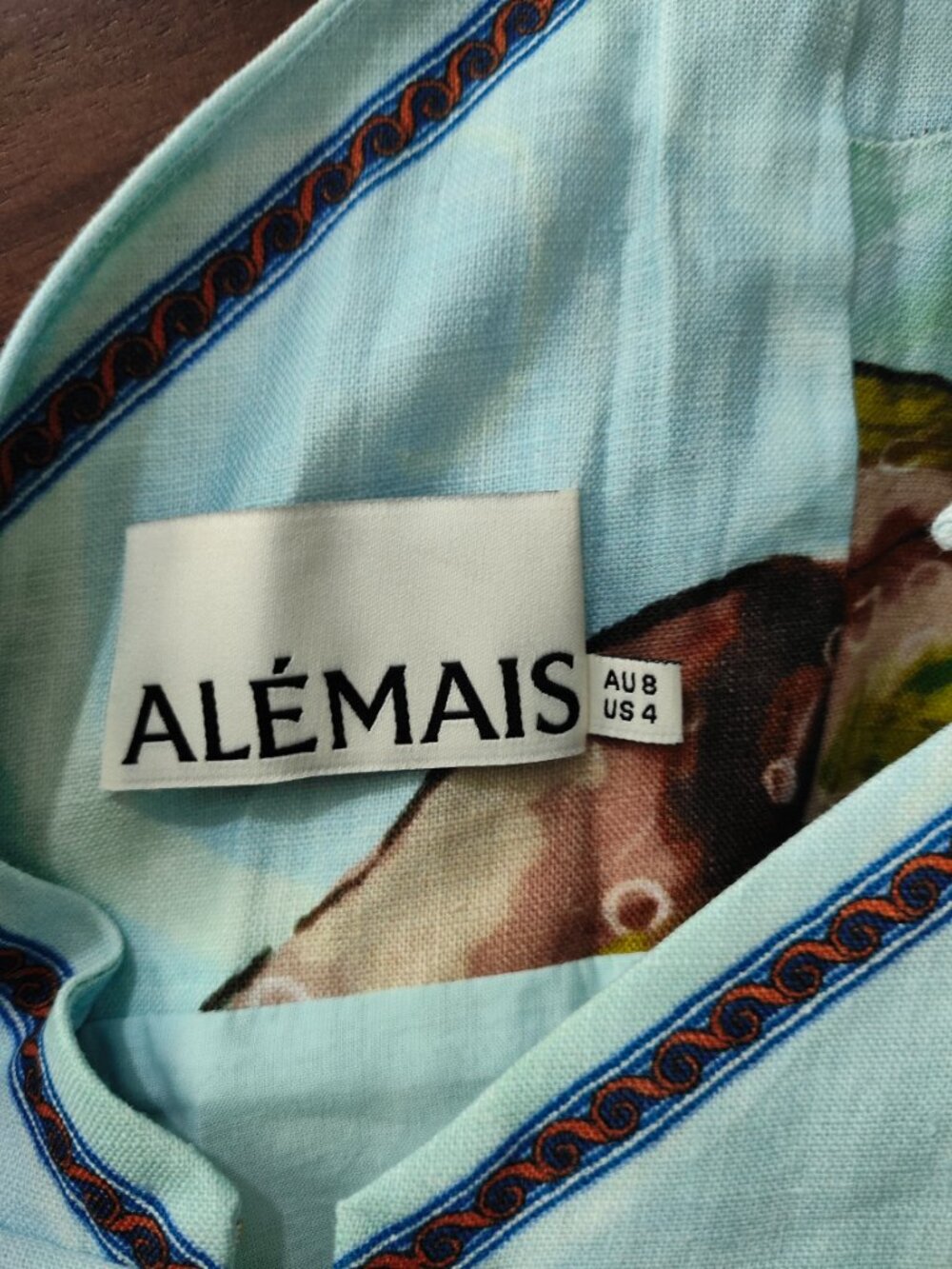 ALEMAIS Resort-style Halter-neck Backless Dress - Picture 5 of 7